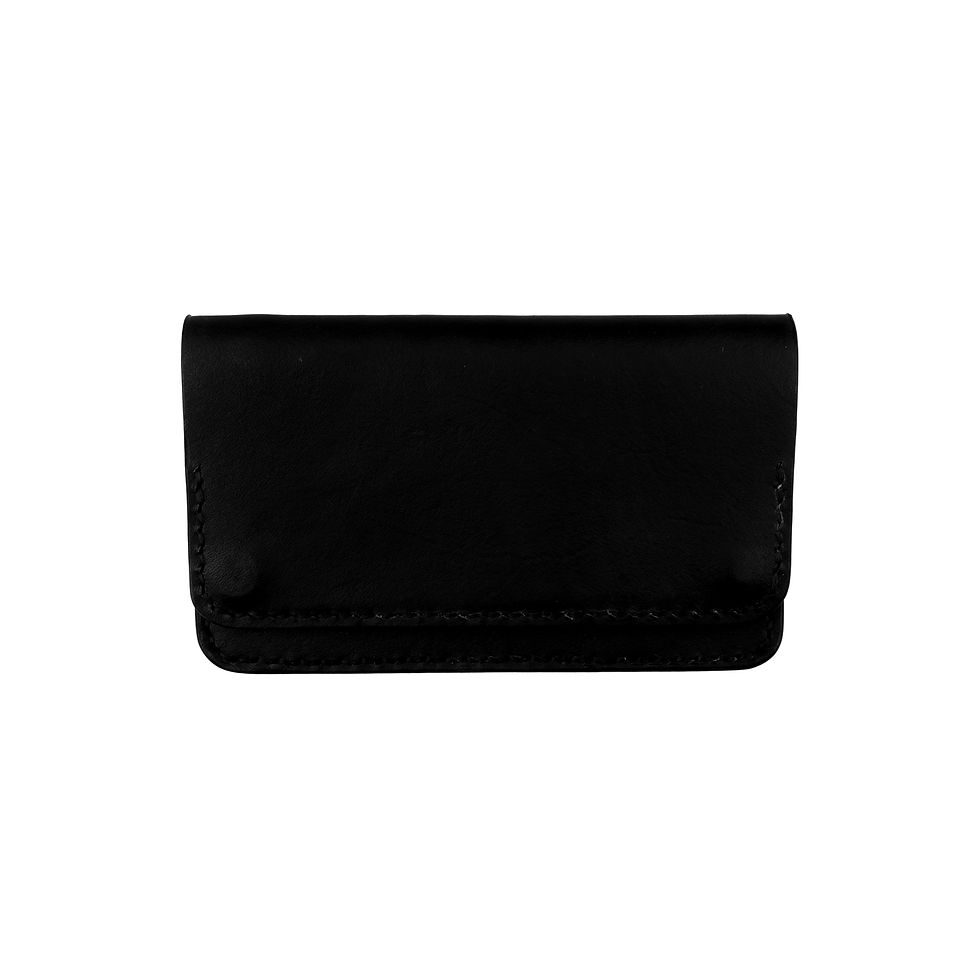Thumbnail: card holder wallet purse leather handmade handcrafted present gift blackburn local near me birthday christmas mens womens