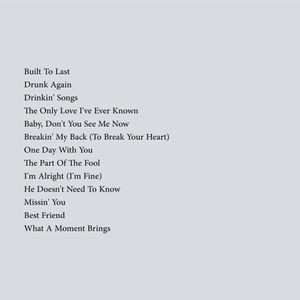 BUILT TO LAST - TRACKLIST