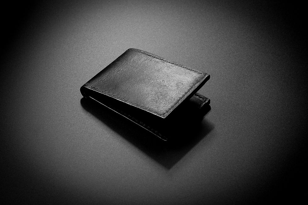 card holder wallet purse leather handmade handcrafted present gift blackburn local near me birthday christmas mens womens