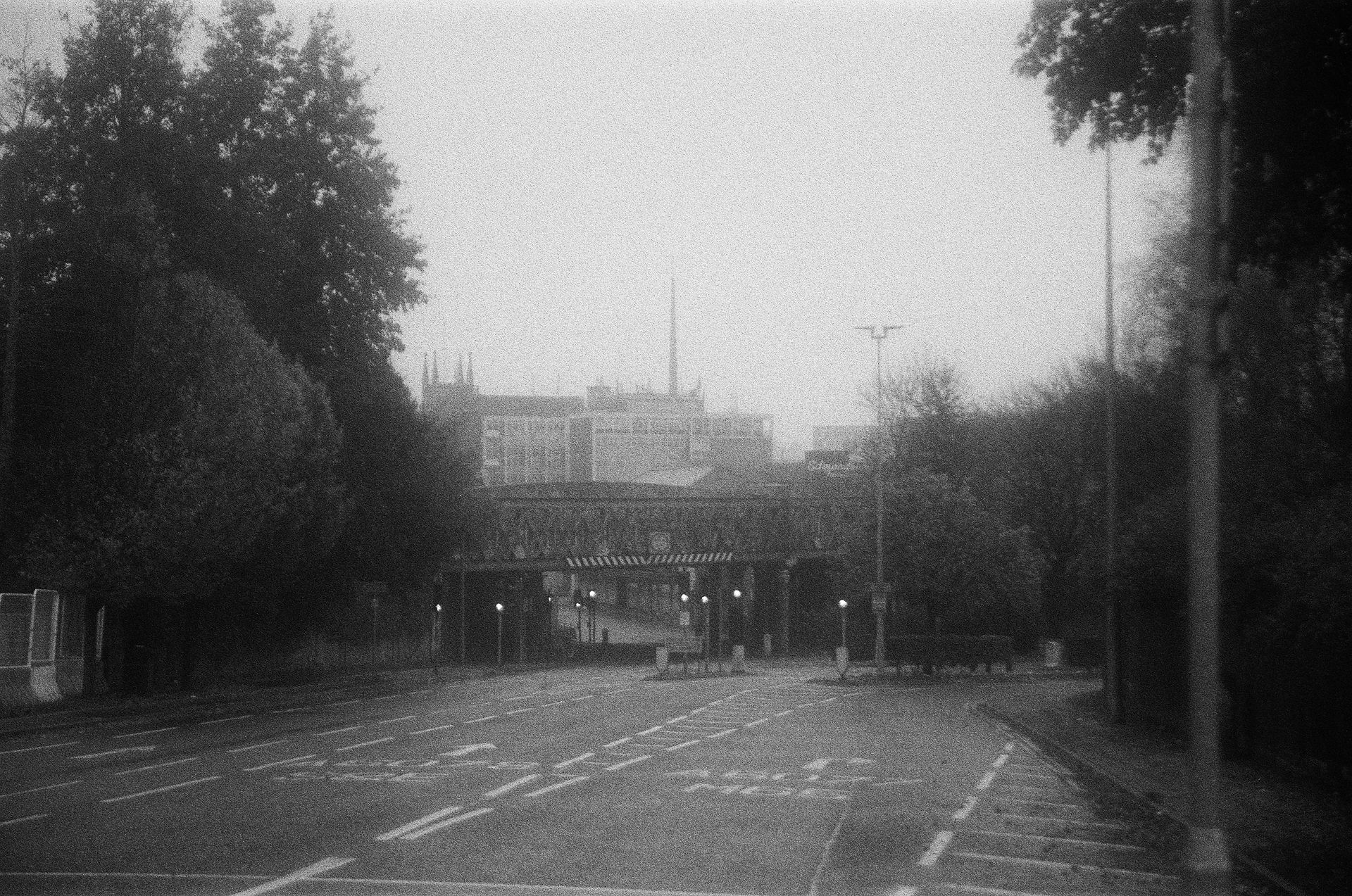 blackburn town centre lancashire black and white 35mm film photography photo photograph