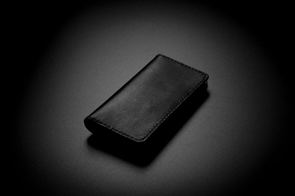 Thumbnail: card holder wallet purse leather handmade handcrafted present gift blackburn local near me birthday christmas mens womens