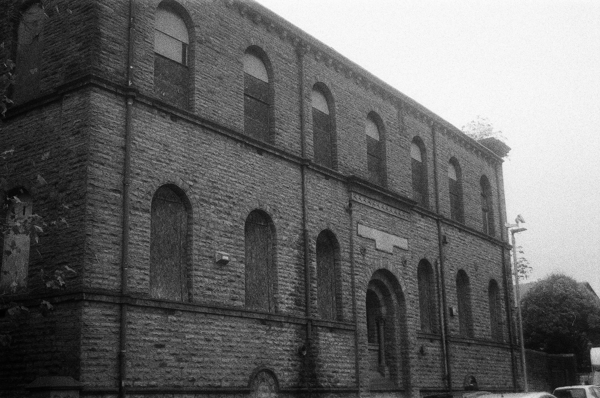 blackburn town centre lancashire black and white 35mm film photography photo photograph