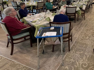 "SHARING WITH SENIORS" AT CALYX OF WAKEFIELD