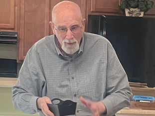 "SHARING WITH SENIORS AT POYNER SPRING"