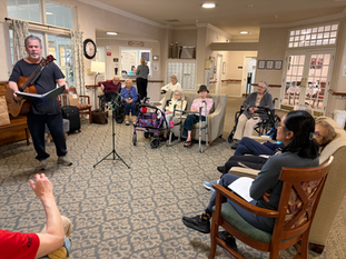 "SHARING WITH SENIORS" EVENT AT FALLS RIVER IN RALEIGH, NC