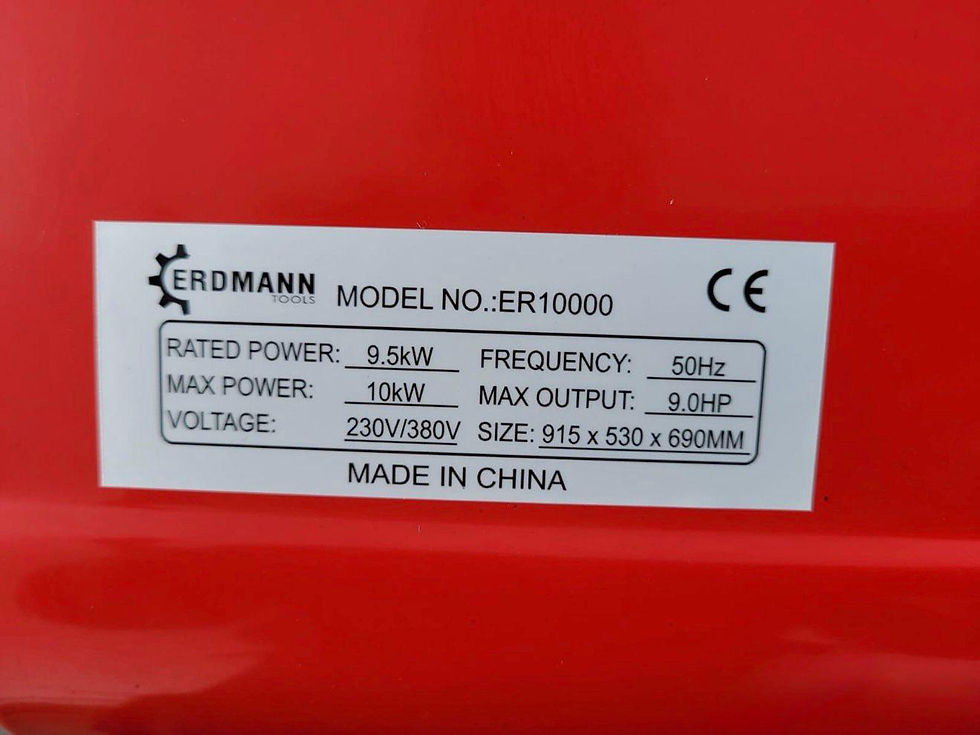 Miniatura: GERADOR ERDMANN 10 Kva NOVO SILENCIOSO A DIESEL 