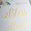 Thumbnail: Wedding Framed art + hand lettering