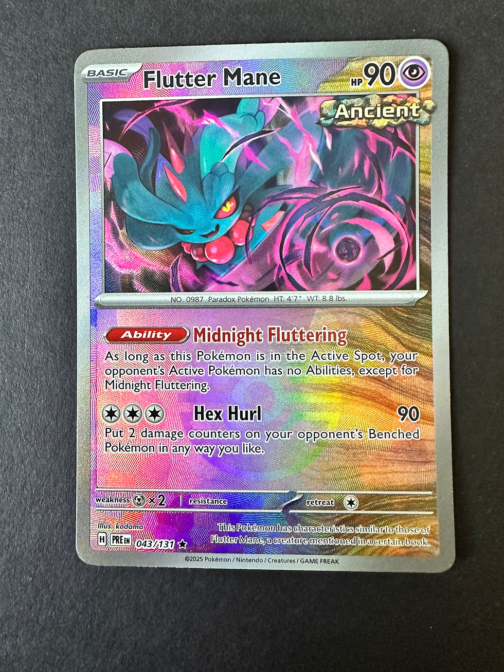 Flutter Mane (043/131) (Poke Ball Pattern)