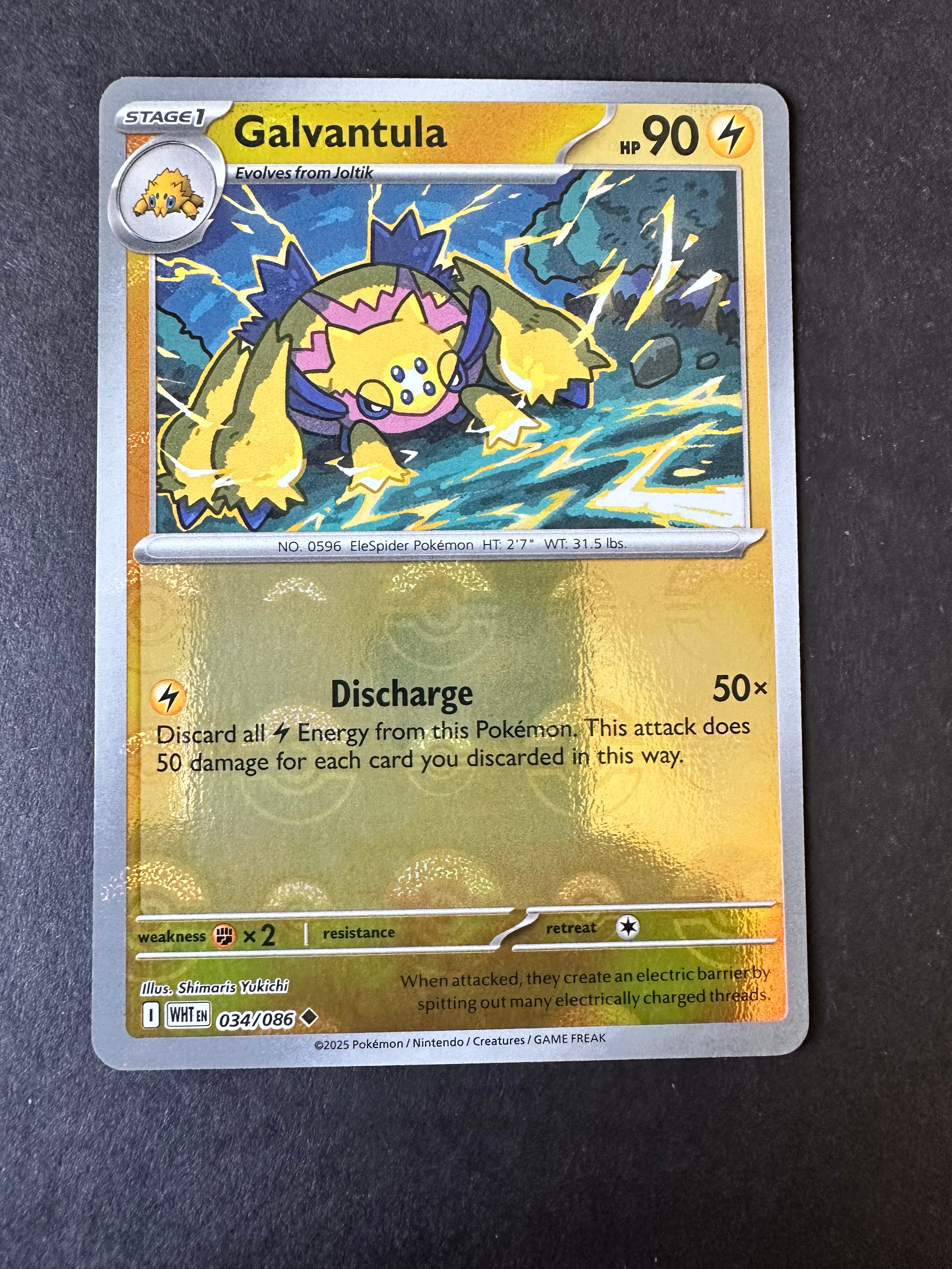 Galvantula (034/086) (Poke Ball Pattern)