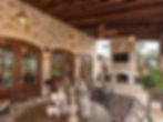 outdoor living spaces complement Texas-style interior design