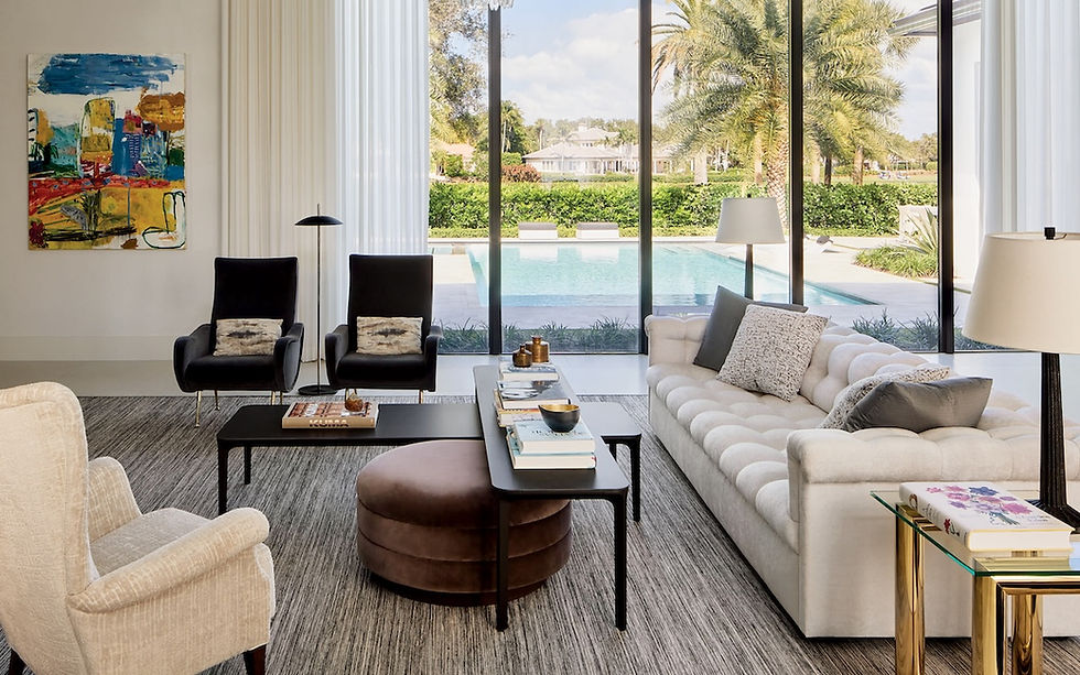 Luxurious Materials and Rich Textures