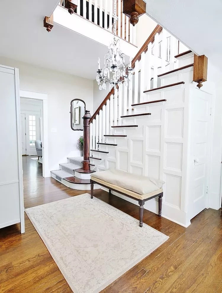 Storage under stairs