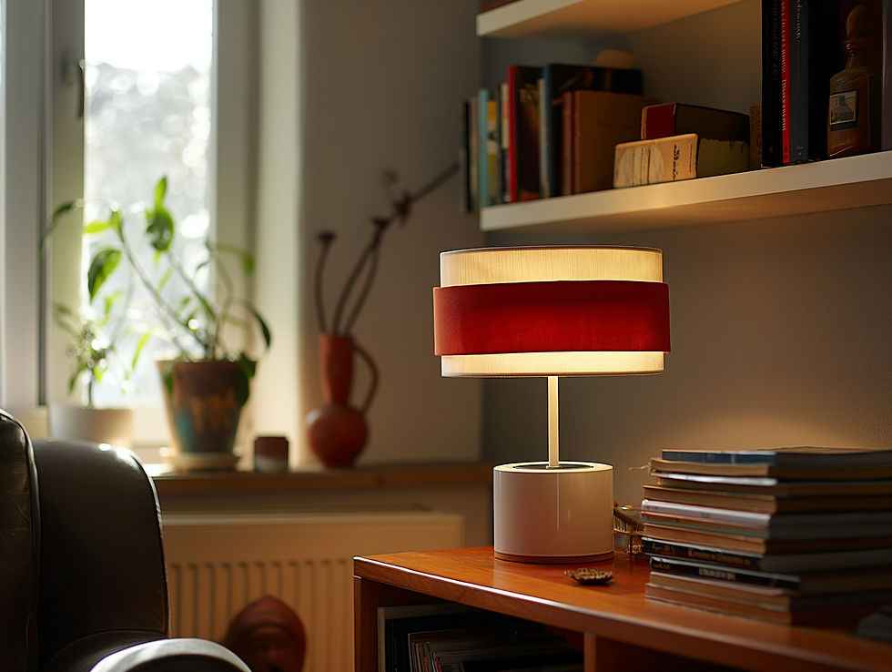 Ambiance lightning in fall interior design