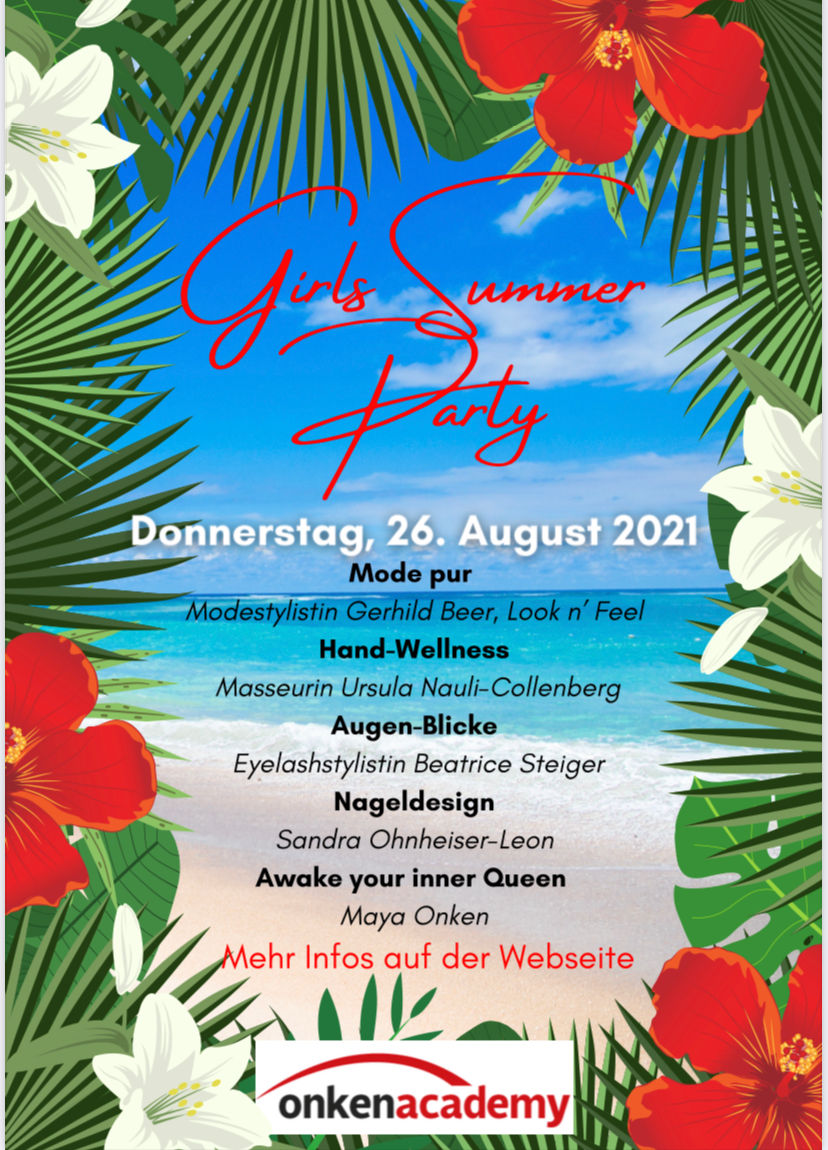 Girls Summer Party an der Onken Academy