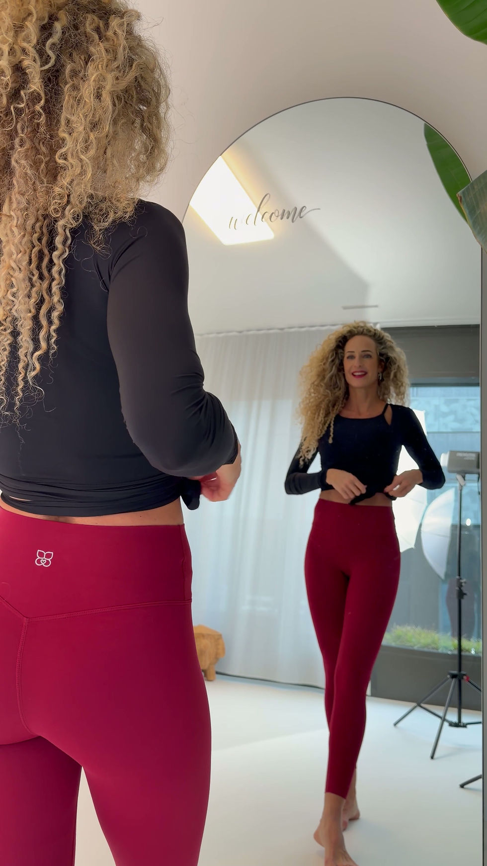 Miniaturbild: ESSENTIAL LEGGINGS – ANCORA RED