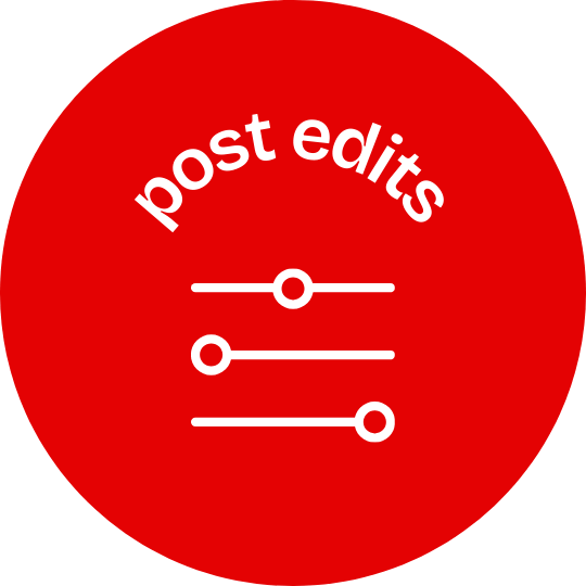 Step 5 - Post Edits