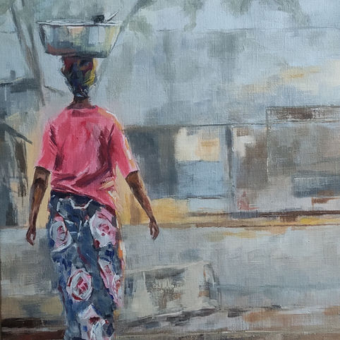 Peinture à l'huile
Togo
Par l'artiste Brigitte TONON
à Pau