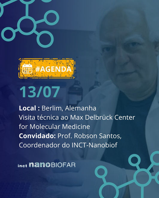 Professor Robson Santos, Coordenador do INCT, visita o Max Delbrück Center for Molecular Medicine