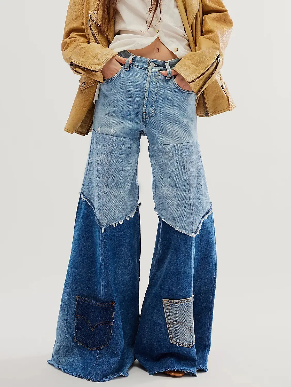 JLuv Vintage Wide Legged Relaxed Fit Jeans