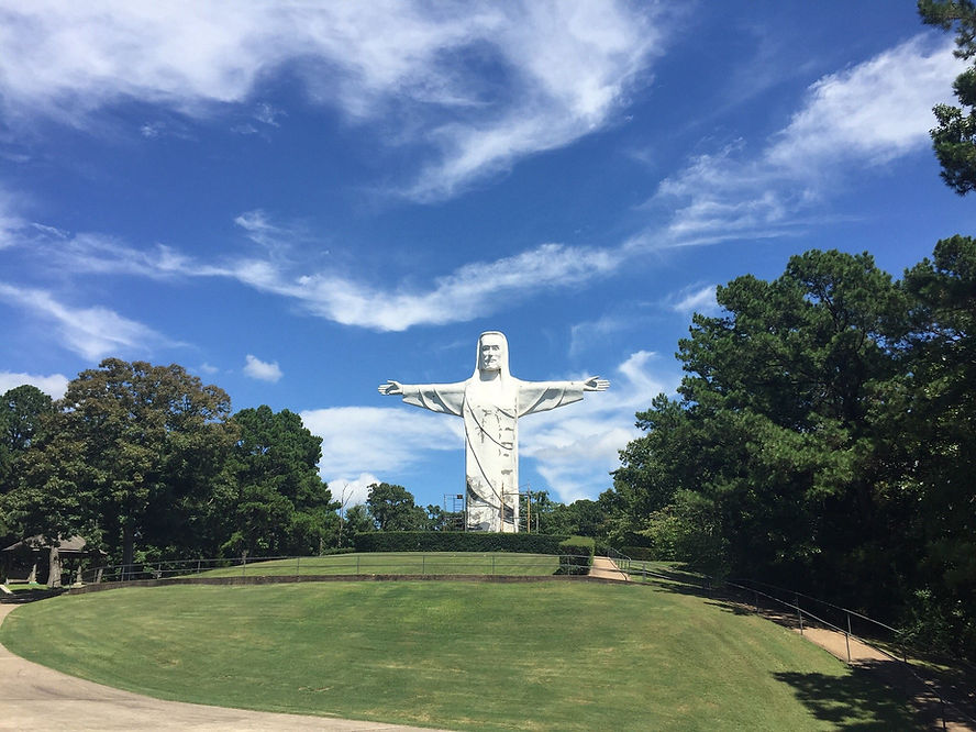 The statue of Christ of the Ozarks