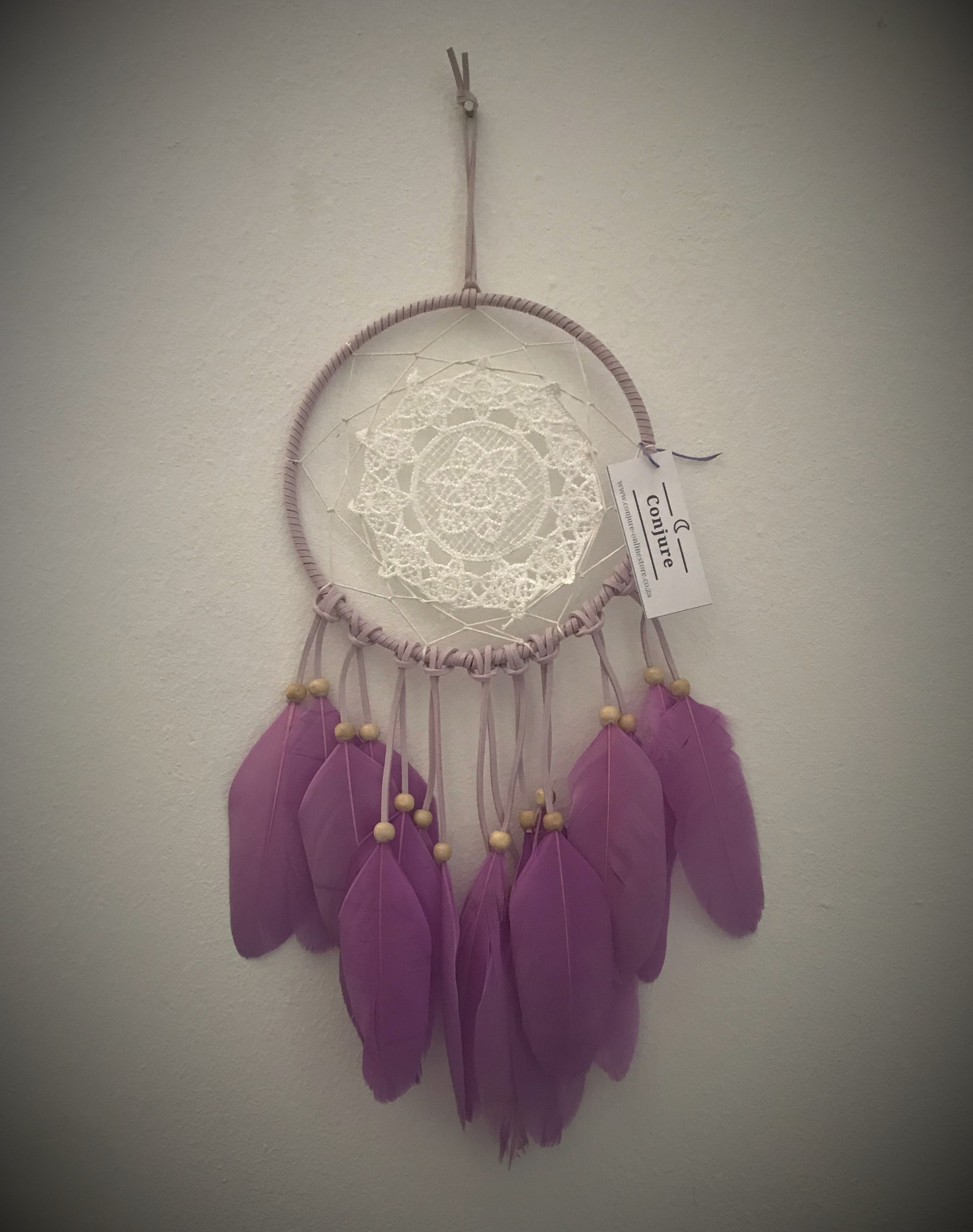 Large Crochet Dreamcatcher