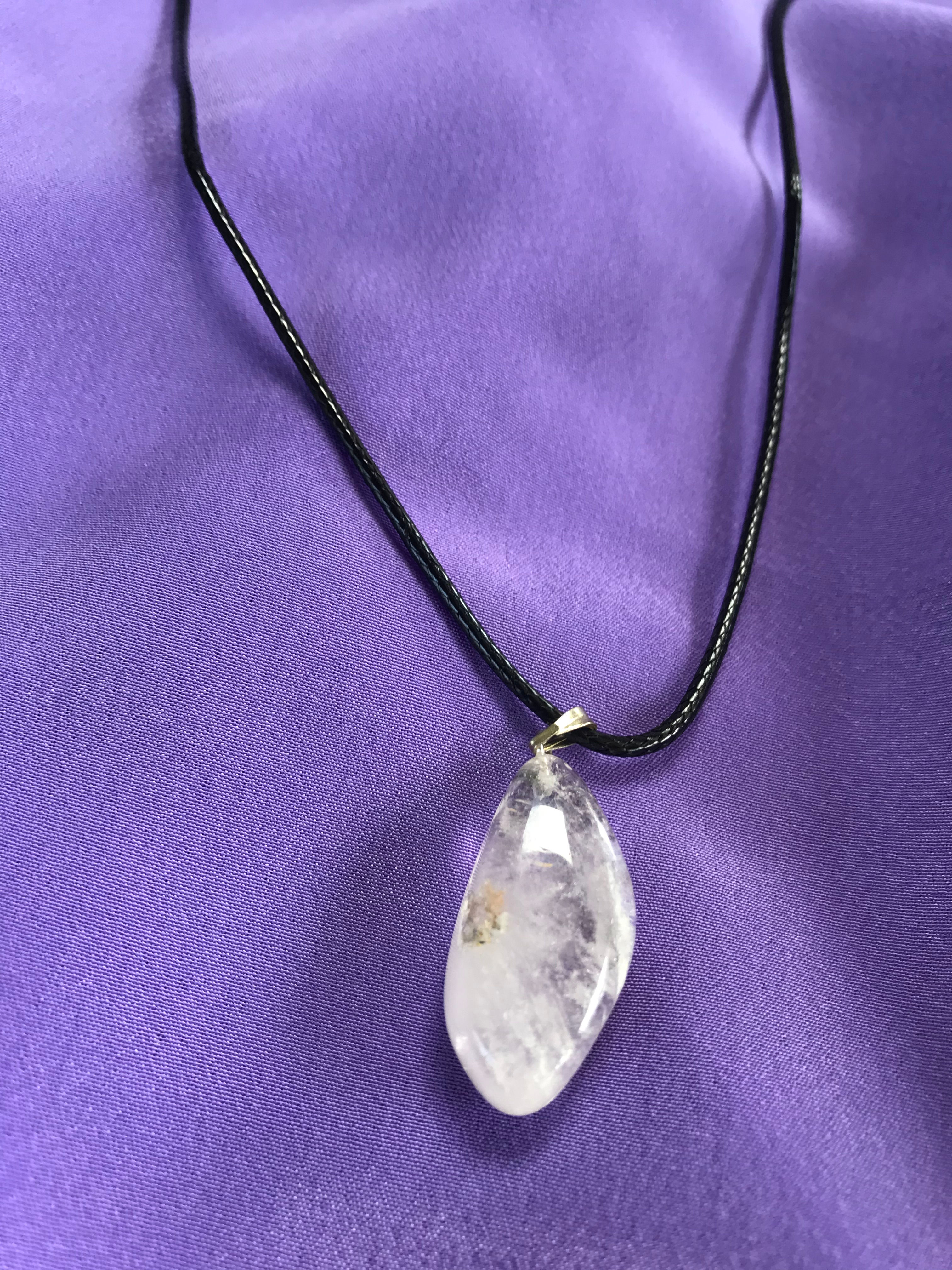 Clear Quartz Necklace