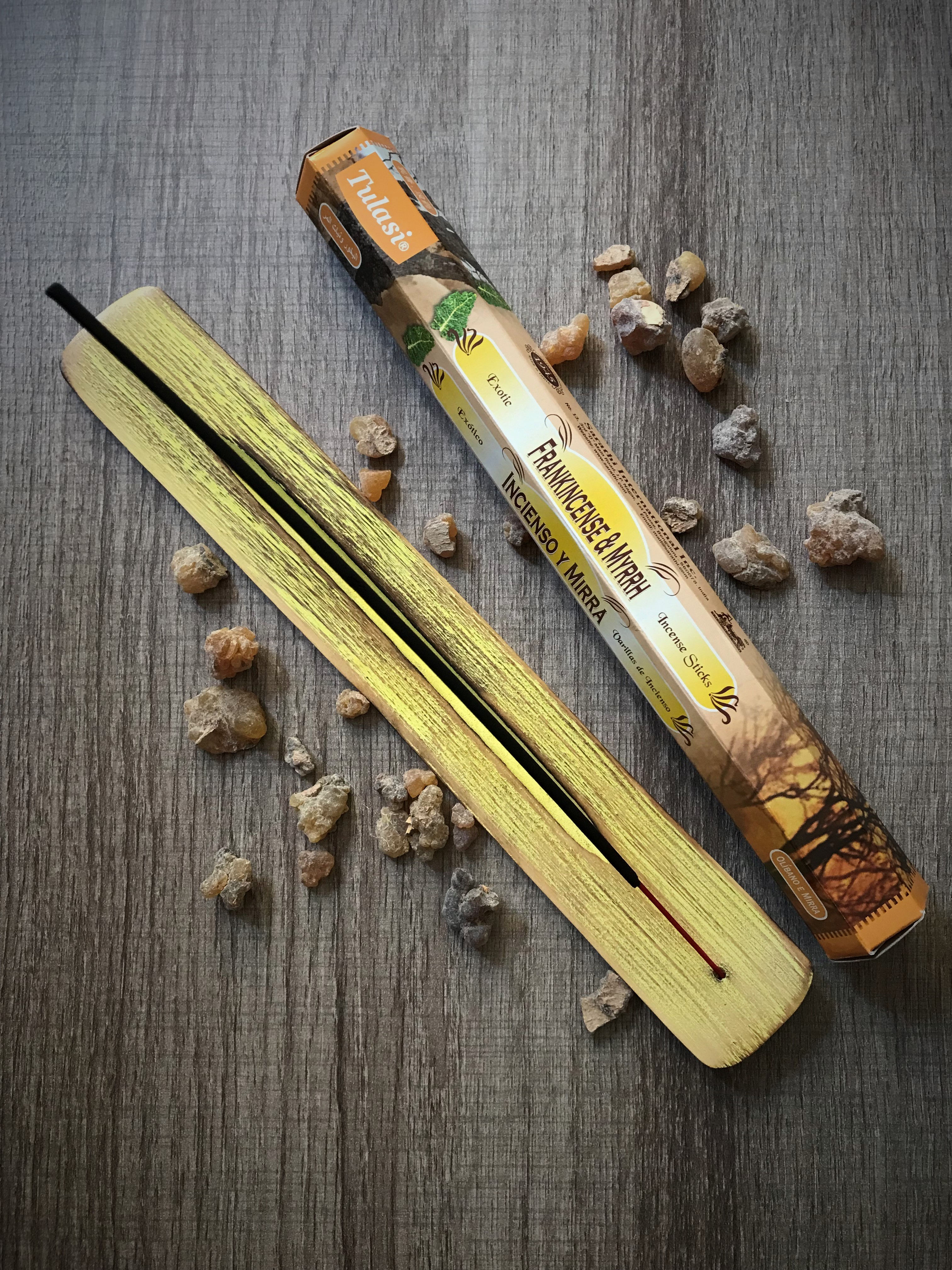 Frankincense & Myrrh - Incense Sticks (Tulasi)