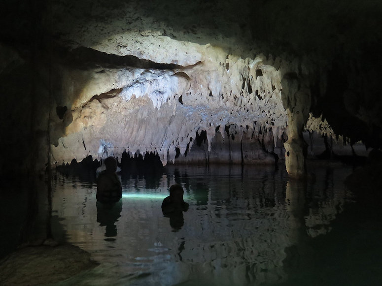 snorkel cenote playa del carmen mexico tulum