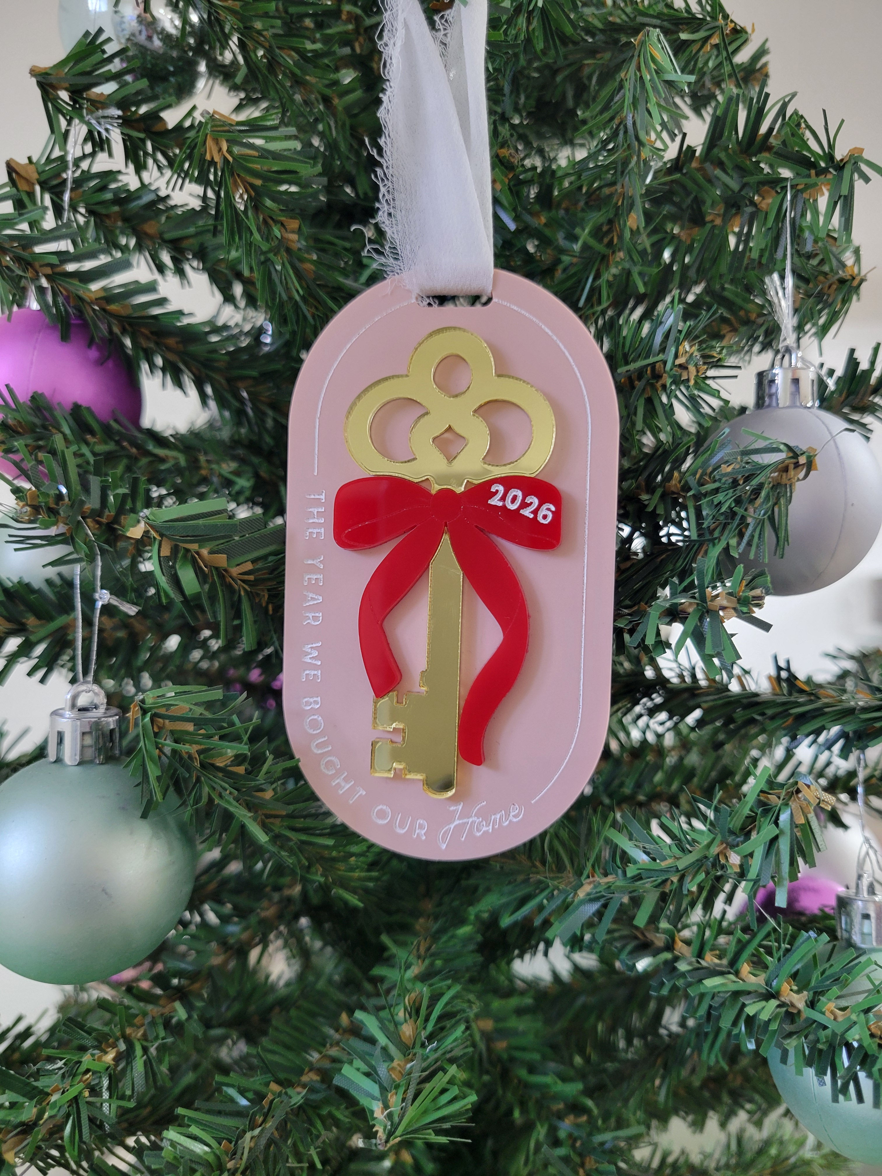 New Home Acrylic Ornament