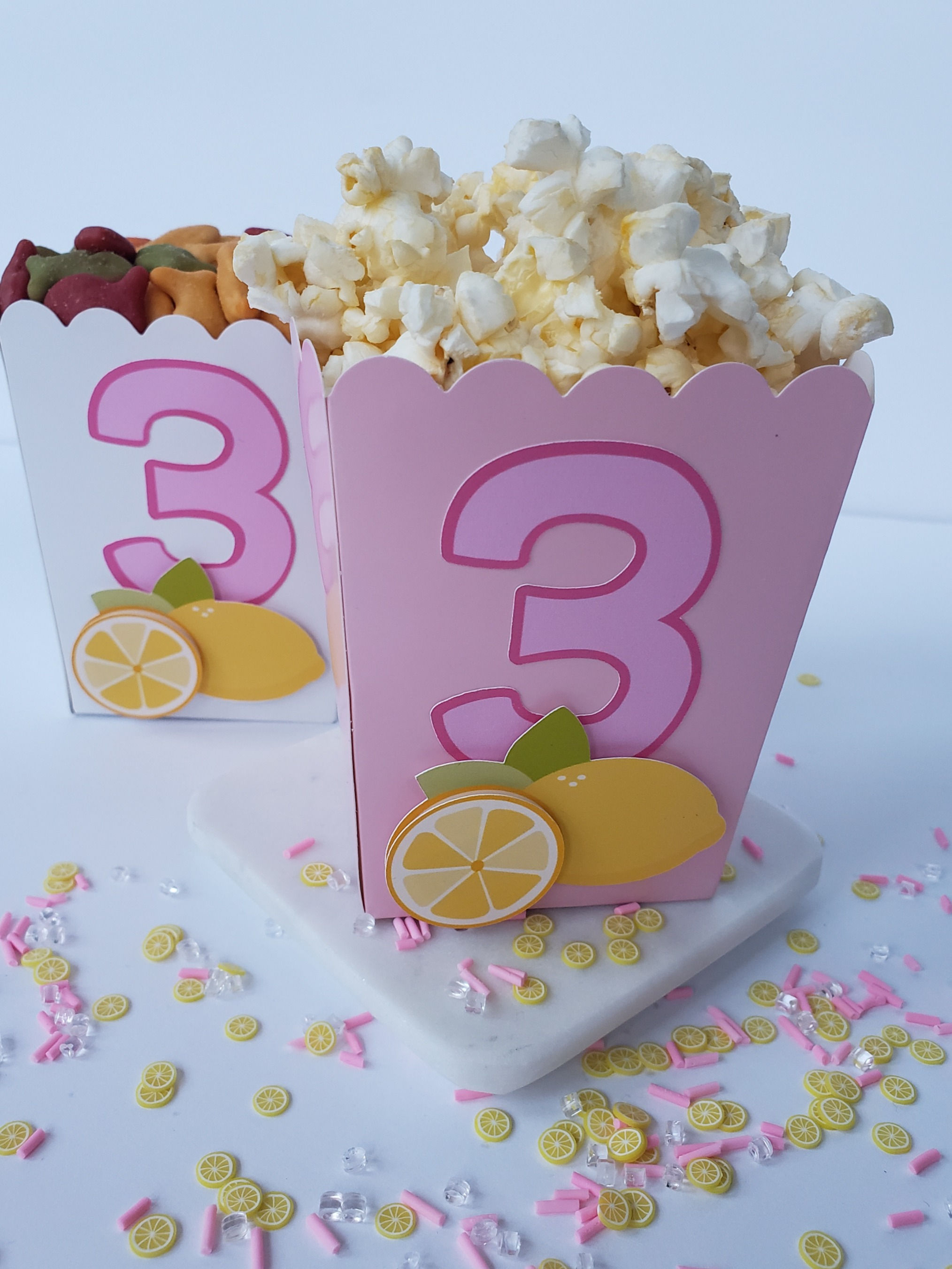 Pink Lemonade Popcorn Boxes (12ct)