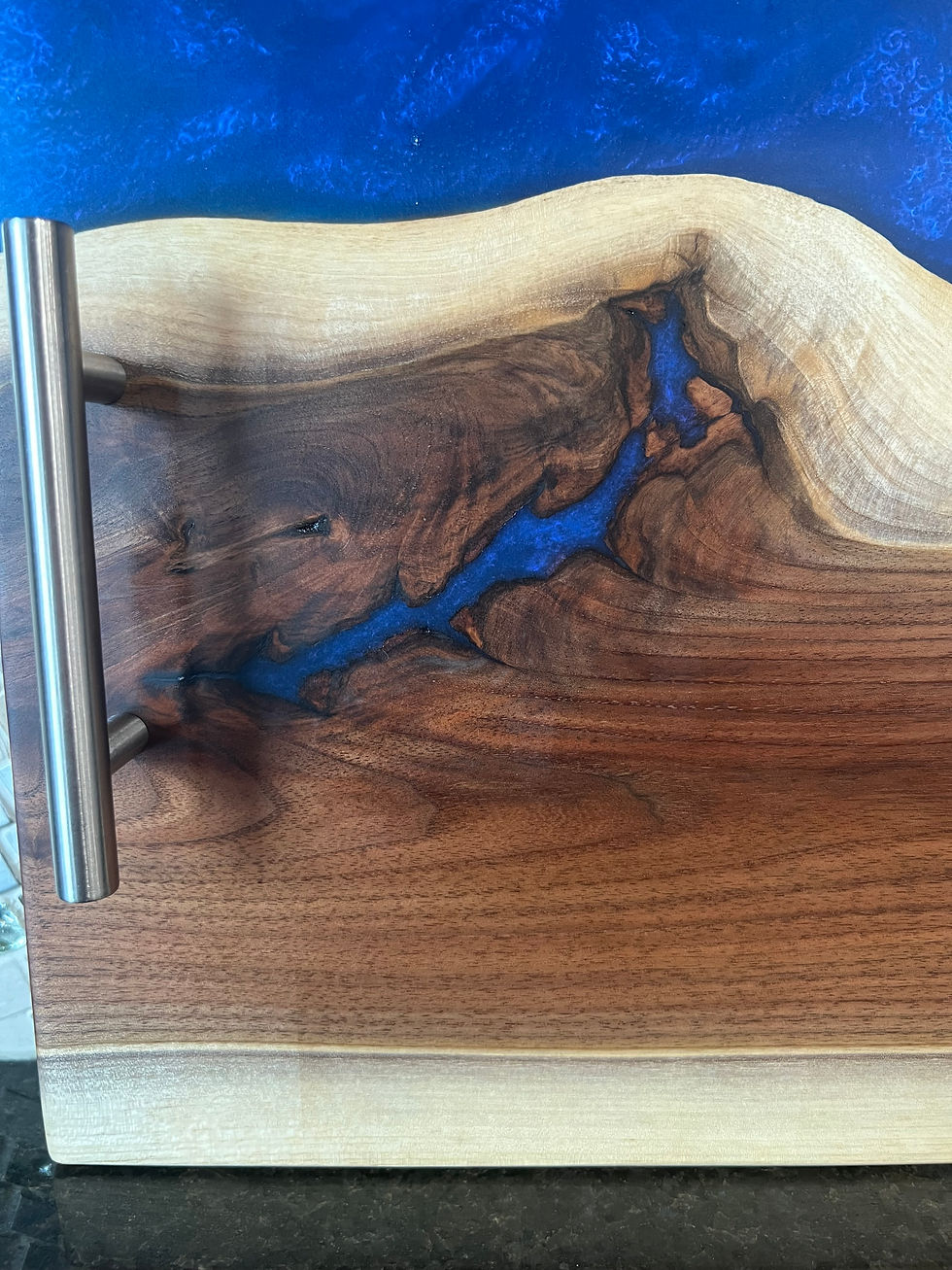 Thumbnail: Deep Blue Charcuterie River Board