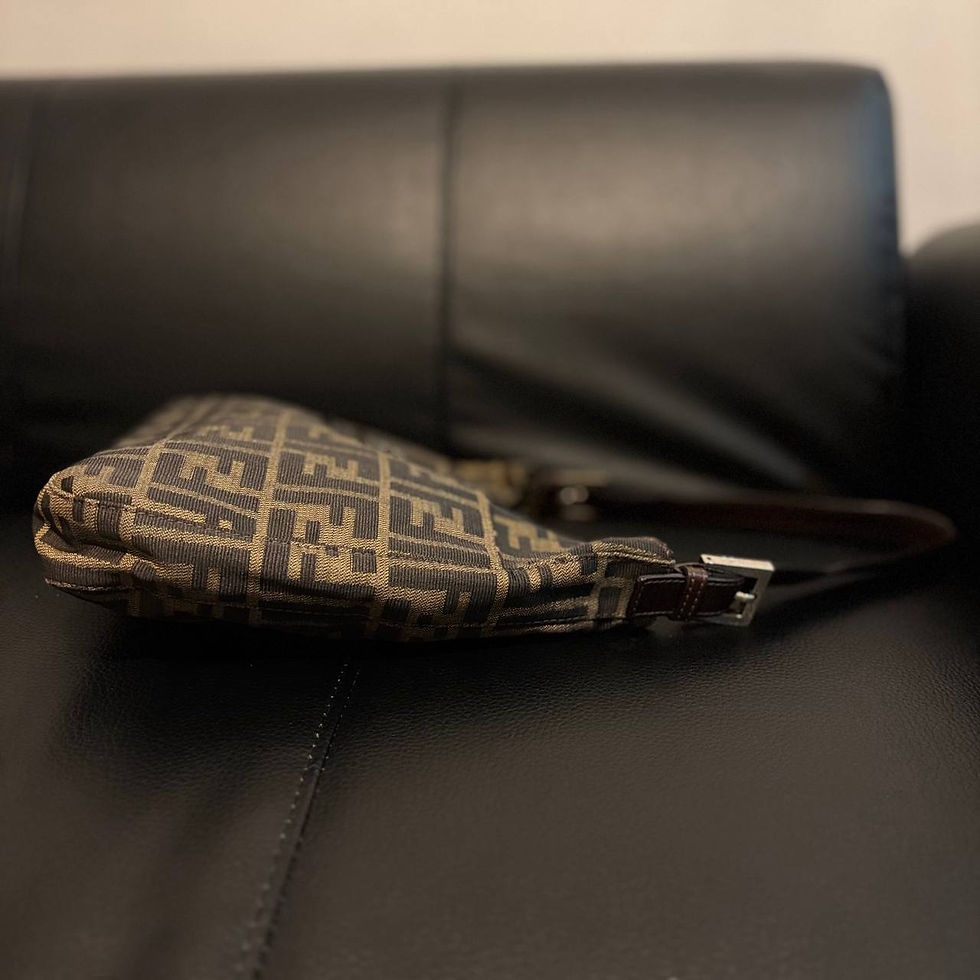 Thumbnail: Fendi Mamma Zucca Shoulder Bag