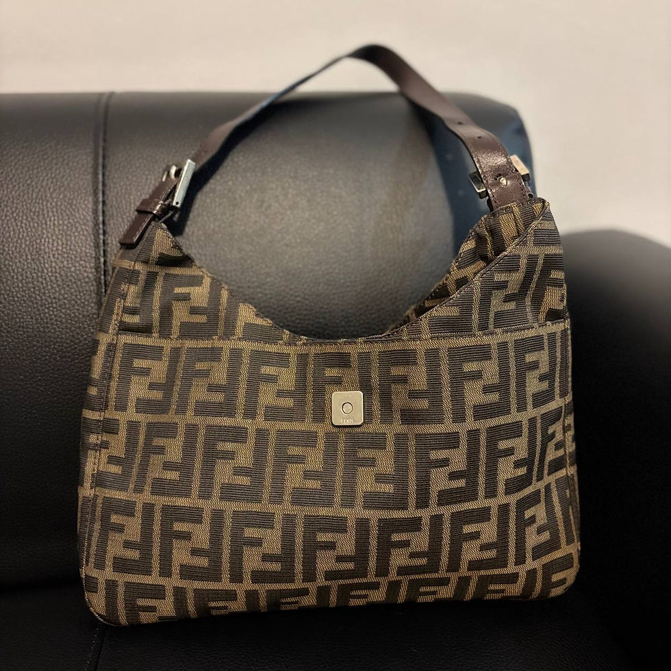 Thumbnail: Fendi Mamma Zucca Shoulder Bag