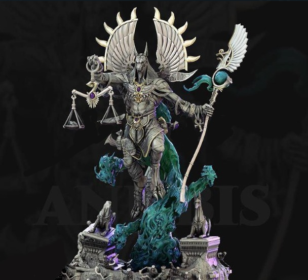 STL Anúbis Anjo da Morte