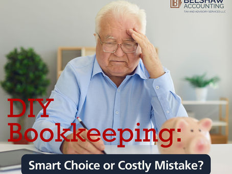 DIY Bookkeeping: Smart Choice or Costly Mistake? | Belshaw Accounting