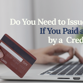 Do You Need to Issue a 1099 If You Paid a Vendor by Credit Card?