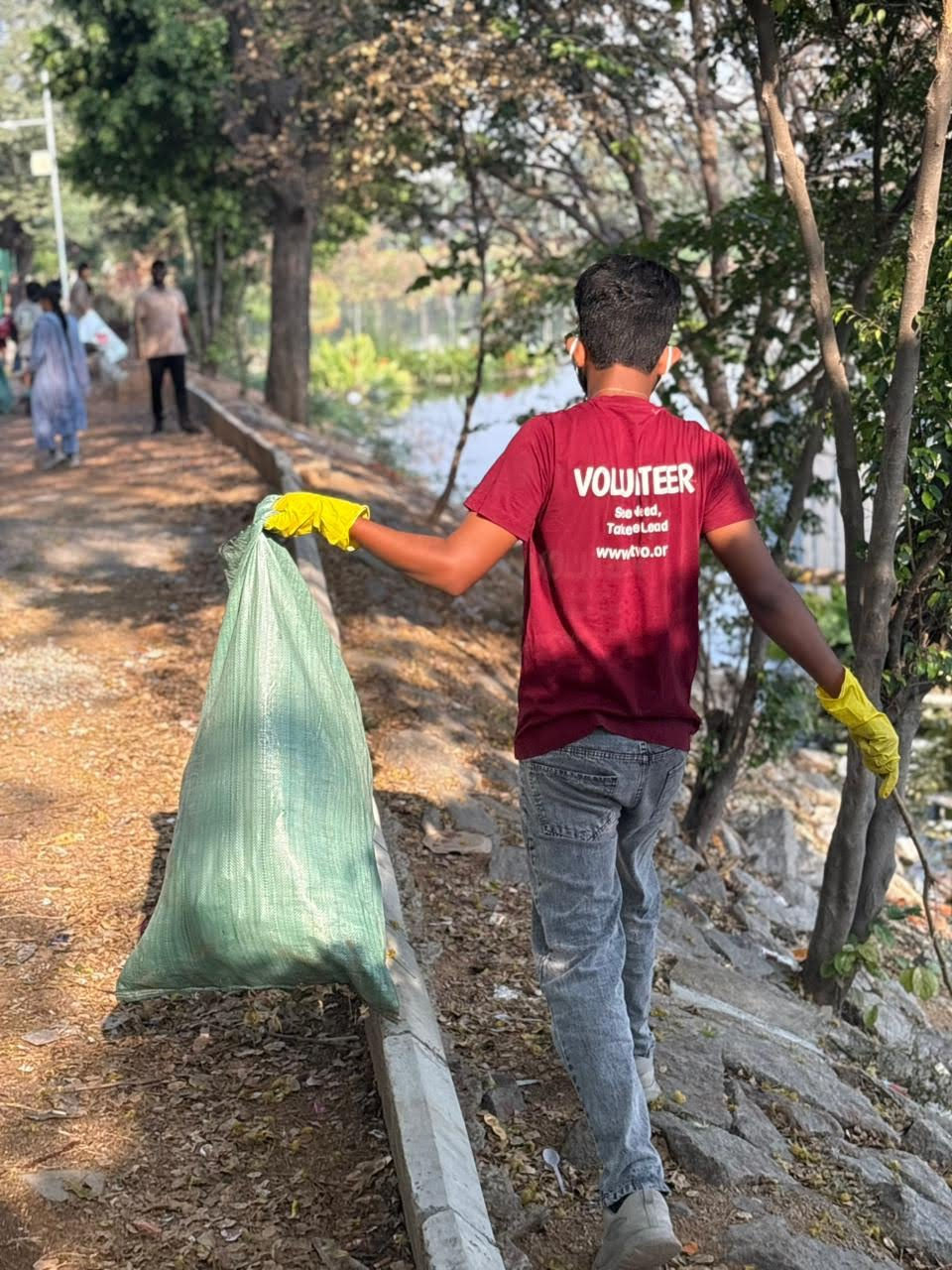 Hyderabad: VGreen @ Nayapul #CleanupDrive