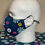 Thumbnail: Floral print Face Mask CONE SHAPE STYLE