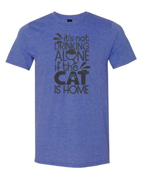 Thumbnail: It's not drinking alone if the cat is home