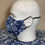 Thumbnail: Floral print Face Mask CONE SHAPE STYLE