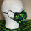 Thumbnail: Clover print Face Mask CONE SHAPE