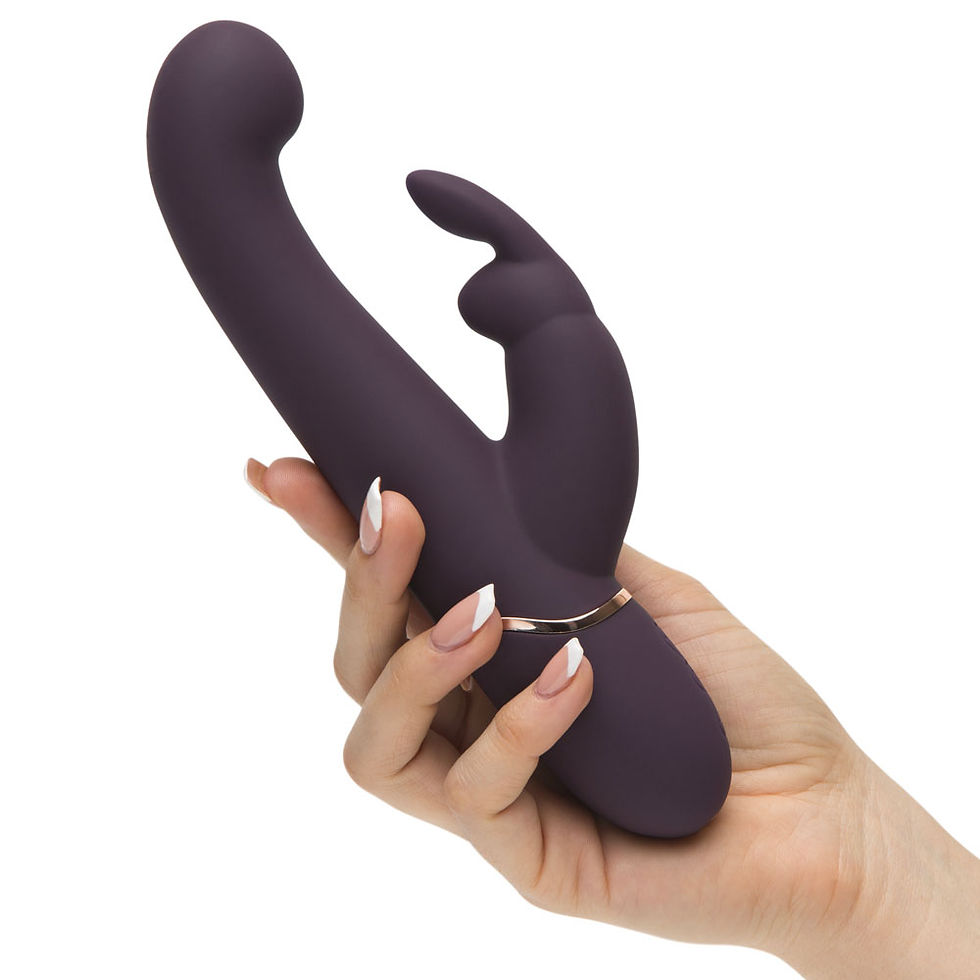 Fifty Shades Freed Come to Bed Rechargeable Slimline Rabbit Vibe