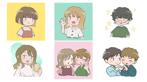 デフォルメイラスト