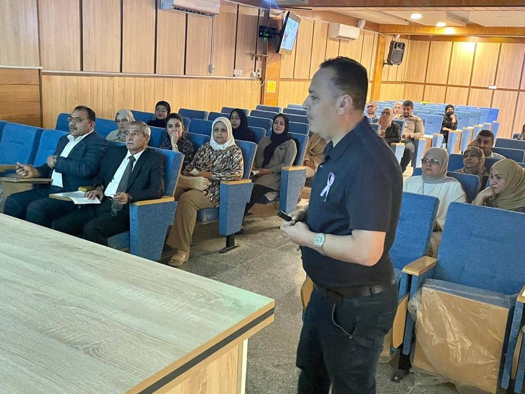 Shedding Light on Lupus: Dr. Mustafa Imad's Informative Lecture on World Lupus Day