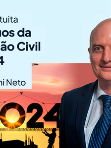 Palestra abordará os desafios da construção civil para 2024. Participe!