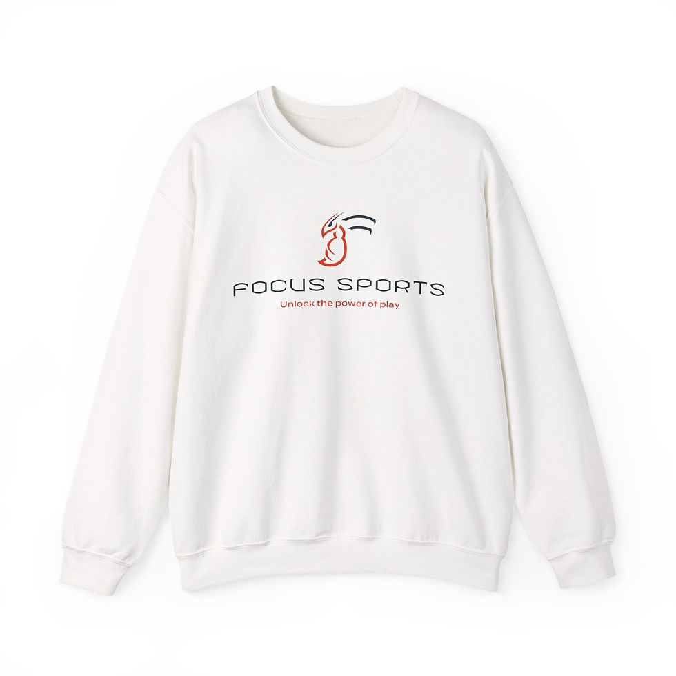 Thumbnail: Focus Sports Unisex Heavy Blend™ Crewneck Sweatshirt - Unlock the Power of Play