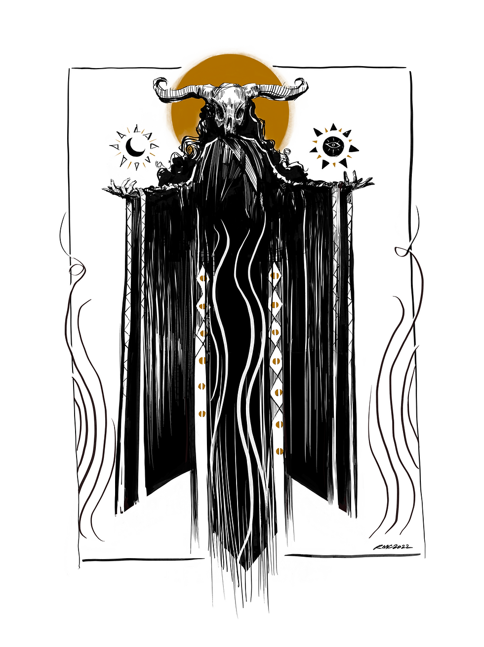 Thumbnail: ’Abraxas’ (2022) Print