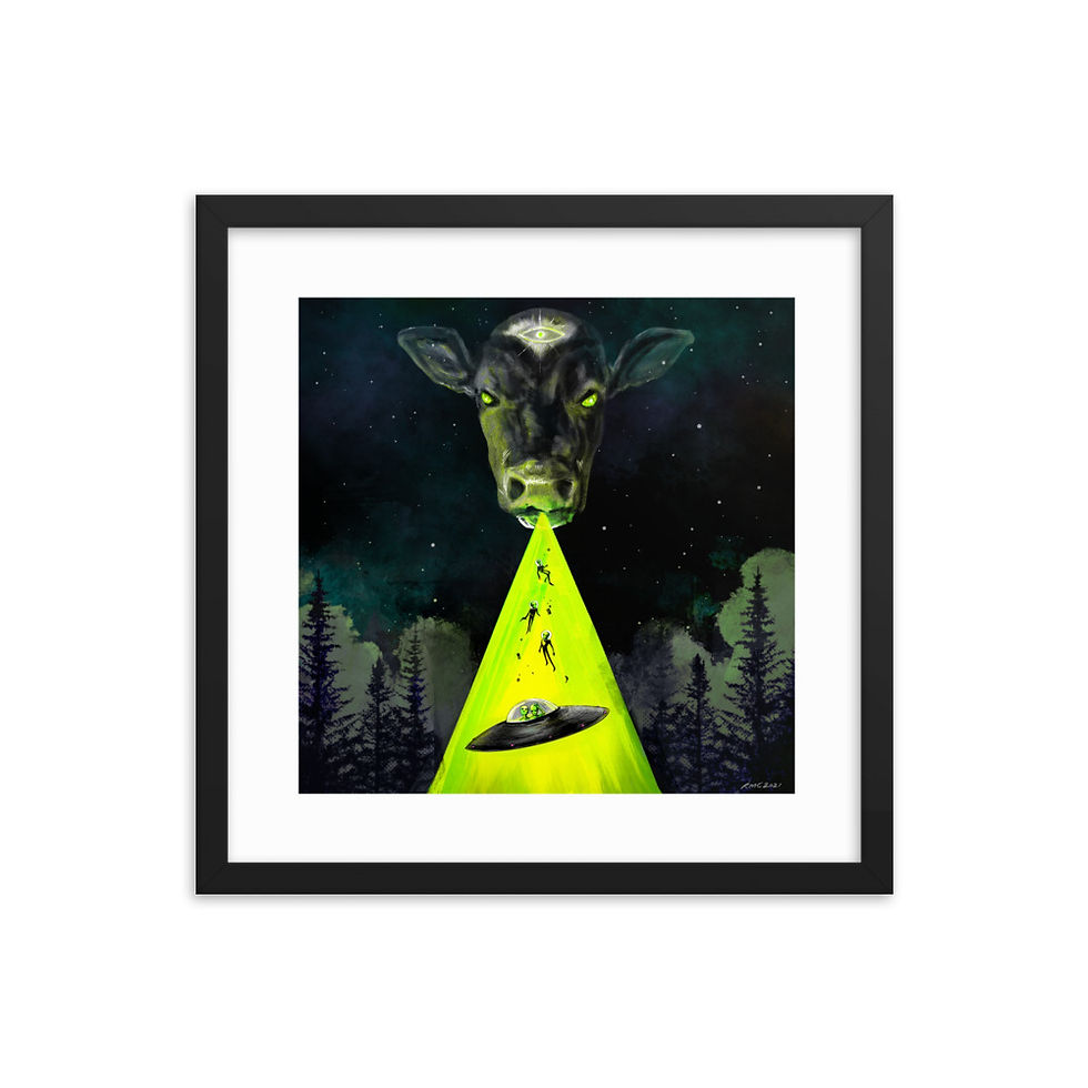 Thumbnail: ‘Abduction’ (2021) Framed Print