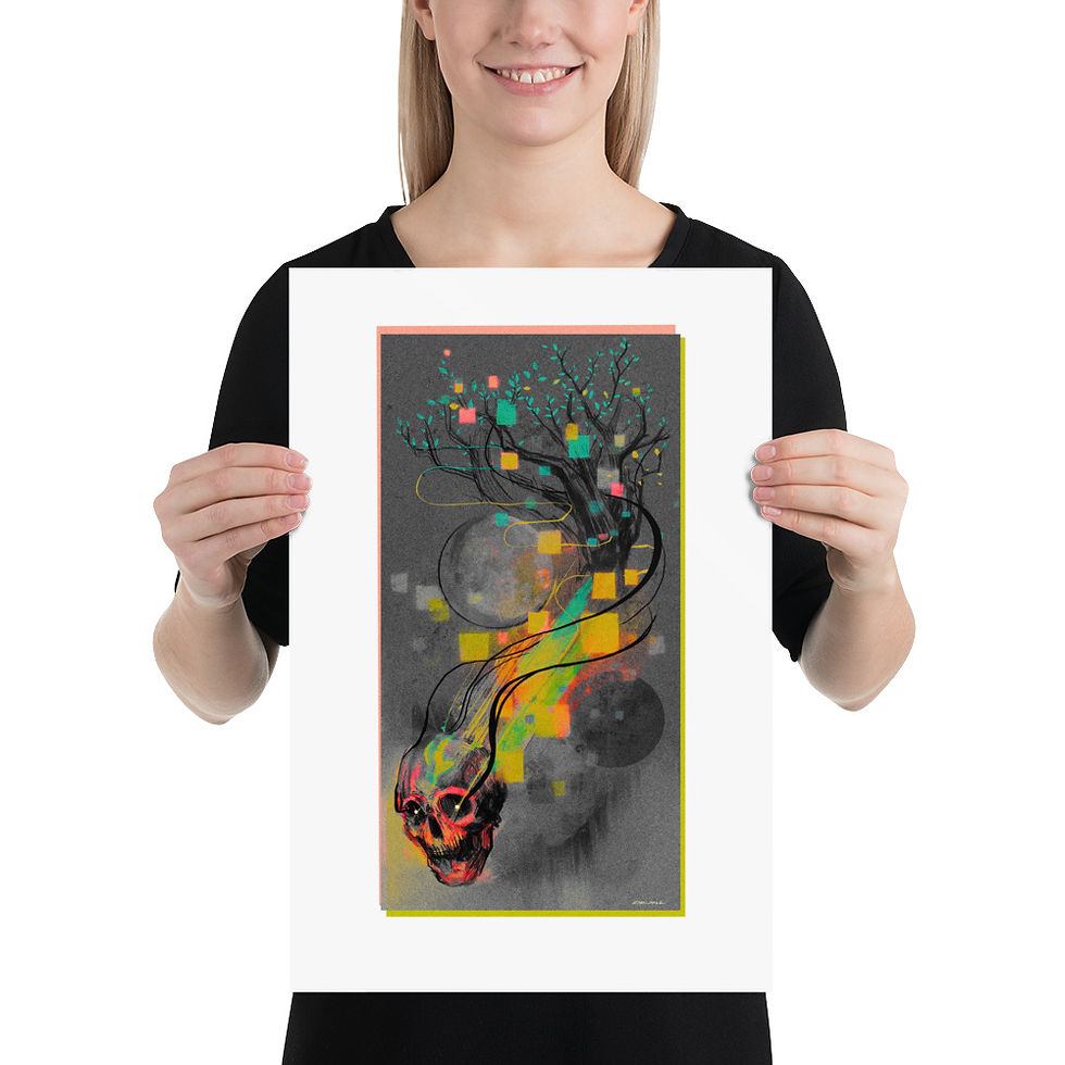 ’Ontological Orbits’ (2022) VARIANT Print