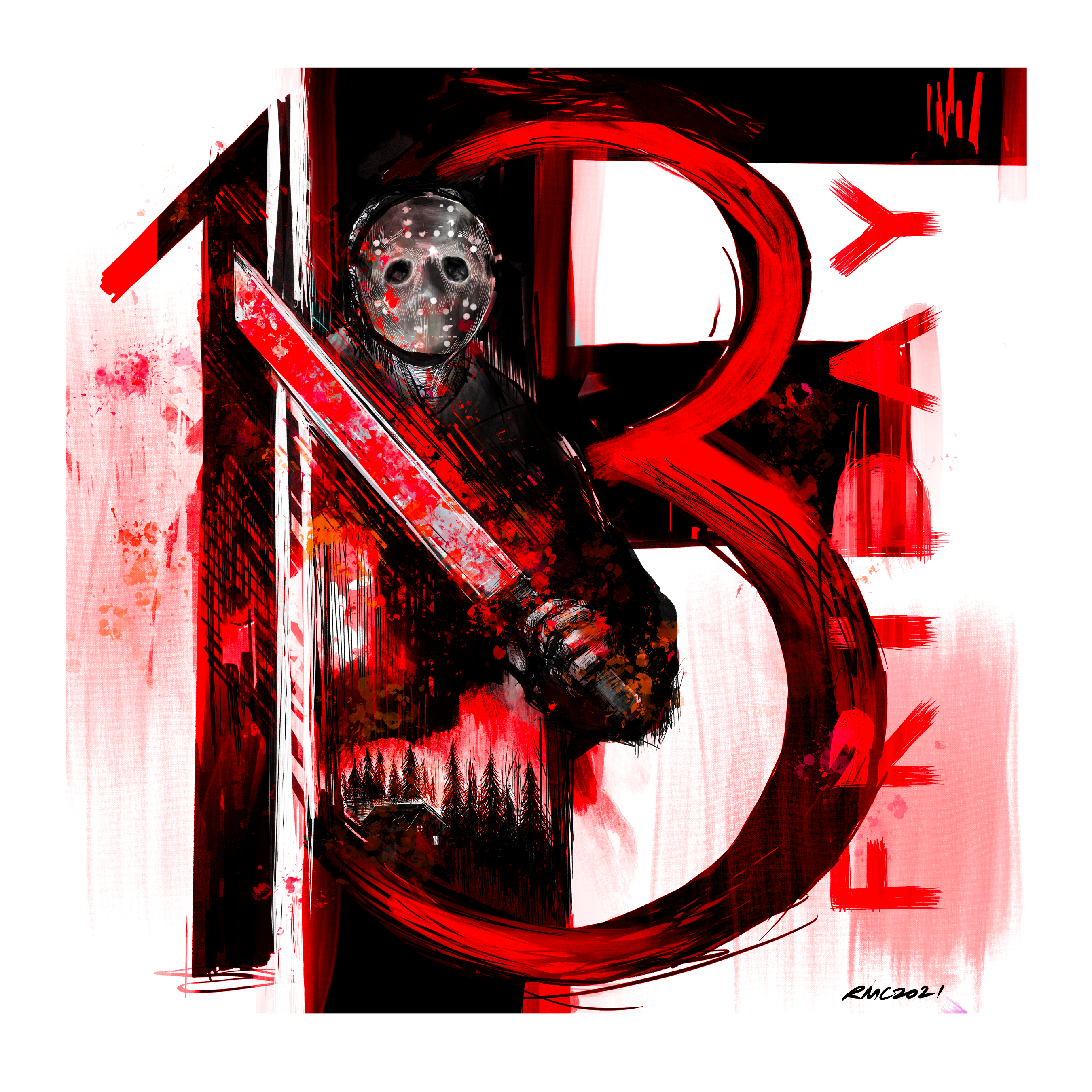 ‘Friday the 13th’ (2021) Print